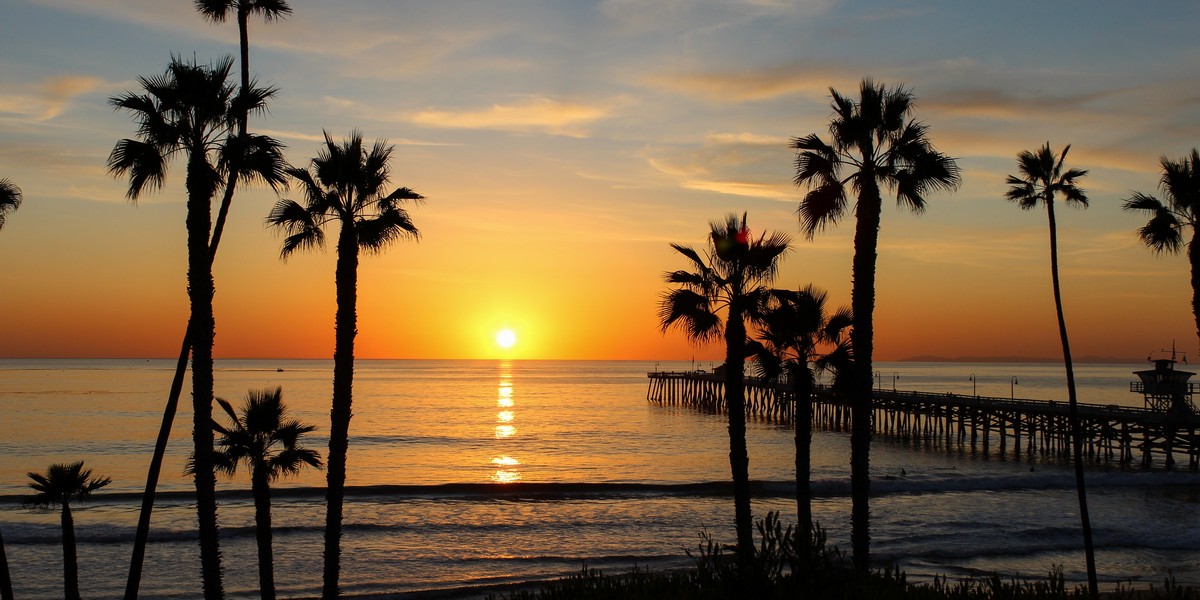 San Clemente Gold Sunset - Thors Therapy