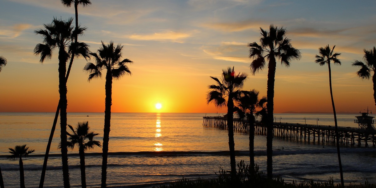 San Clemente Gold Sunset - Thors Therapy