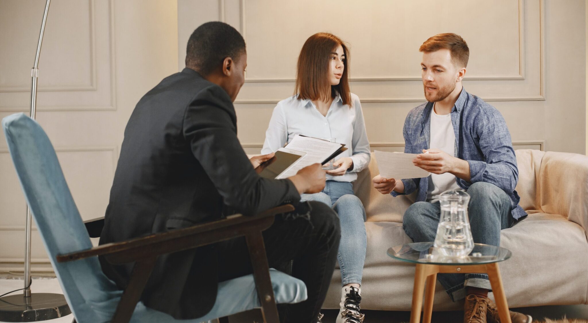 Couple in therapy