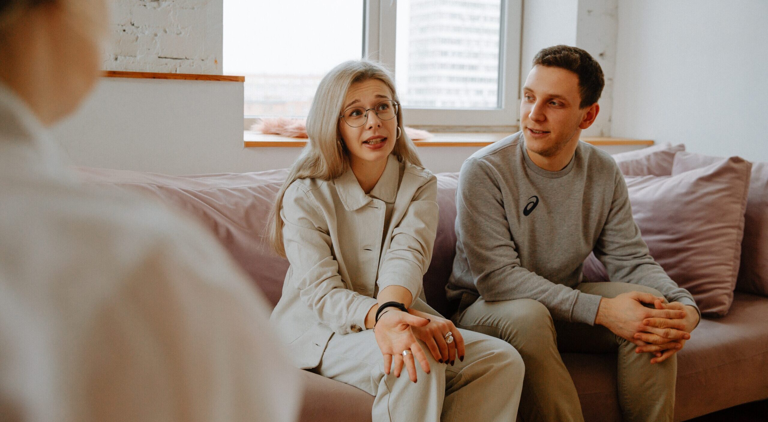 Couple in therapy